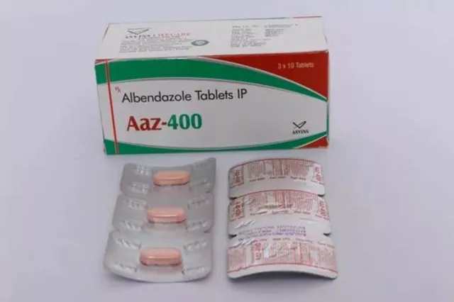The role of albendazole in treating roundworm infections