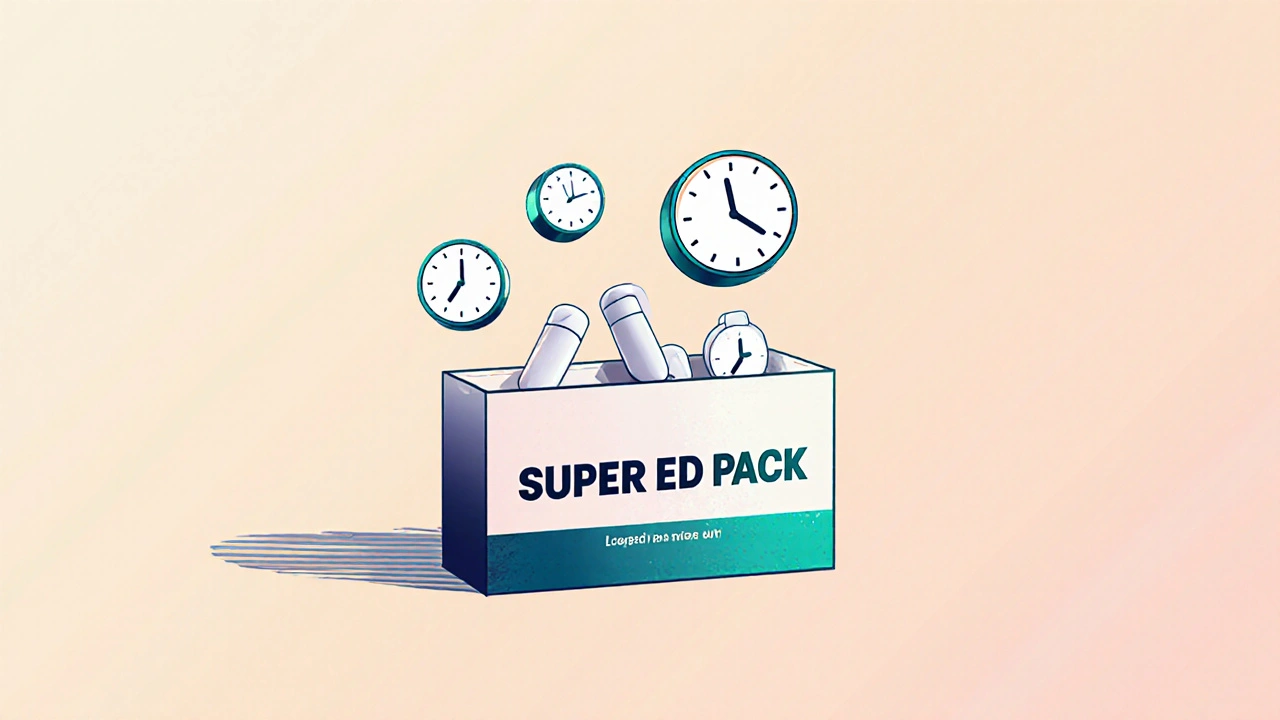 Compare Super ED Pack (Sildenafil, Tadalafil, Vardenafil) with Alternatives