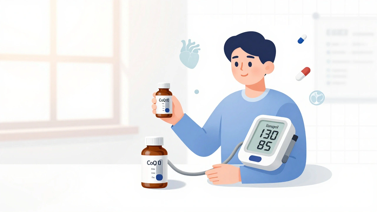 Coenzyme Q10 and Blood Pressure Medications: What You Need to Know About Effectiveness and Risks
