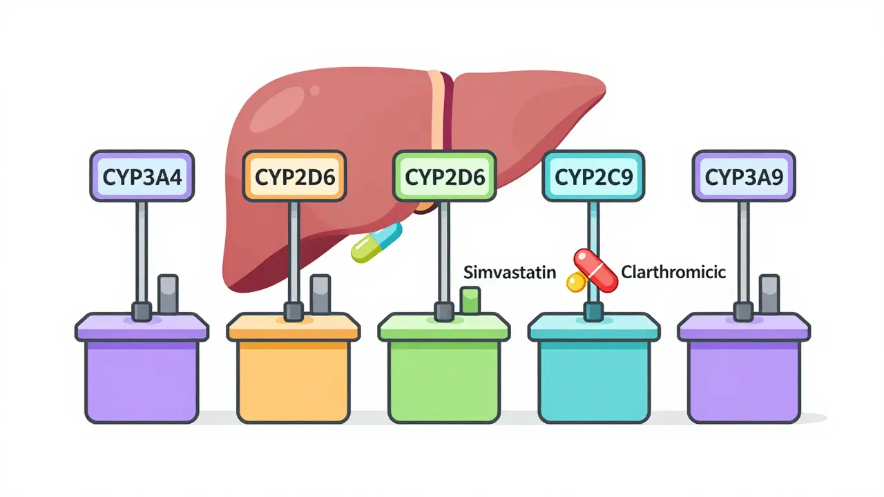 CYP450 Enzyme Interactions: How Medications Compete for Metabolism