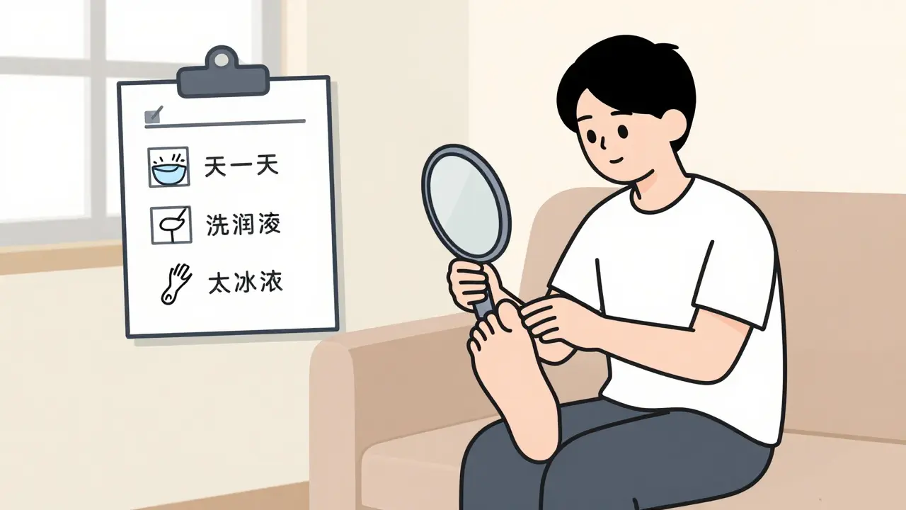 Diabetes Foot Care: Ulcer Prevention and Daily Inspection Checklist