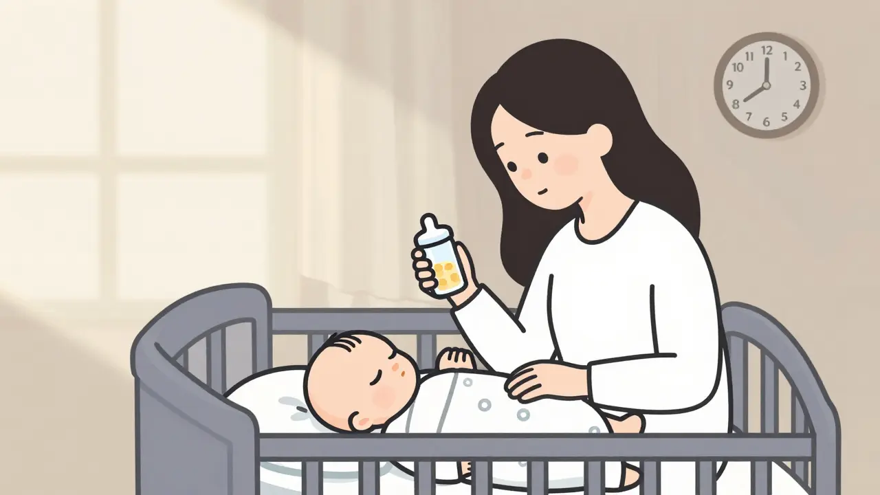 How to Time Medication Doses to Reduce Infant Exposure During Breastfeeding