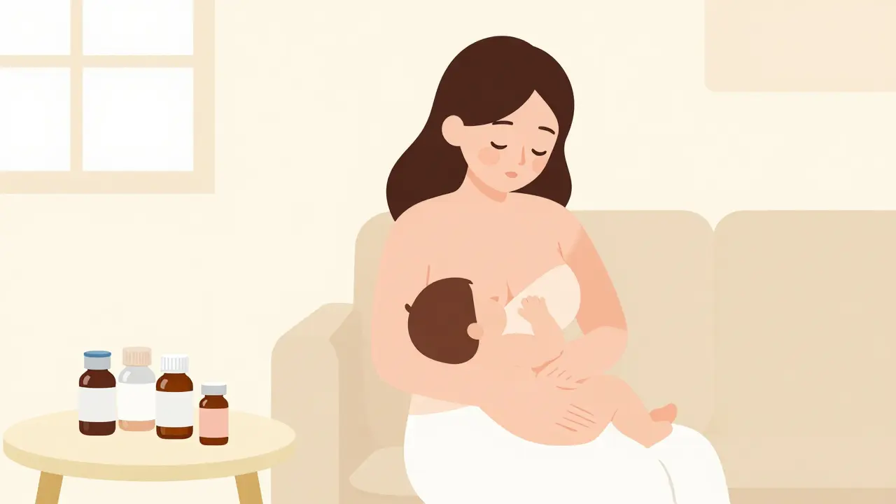 Safe Antihistamines and Pain Relievers for Breastfeeding Mothers